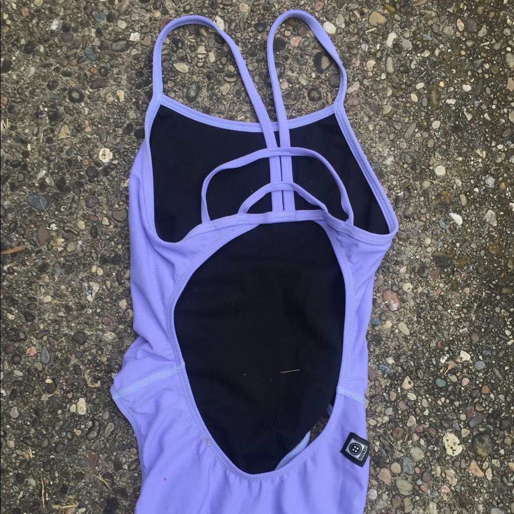 Jolyn light purple swim suit